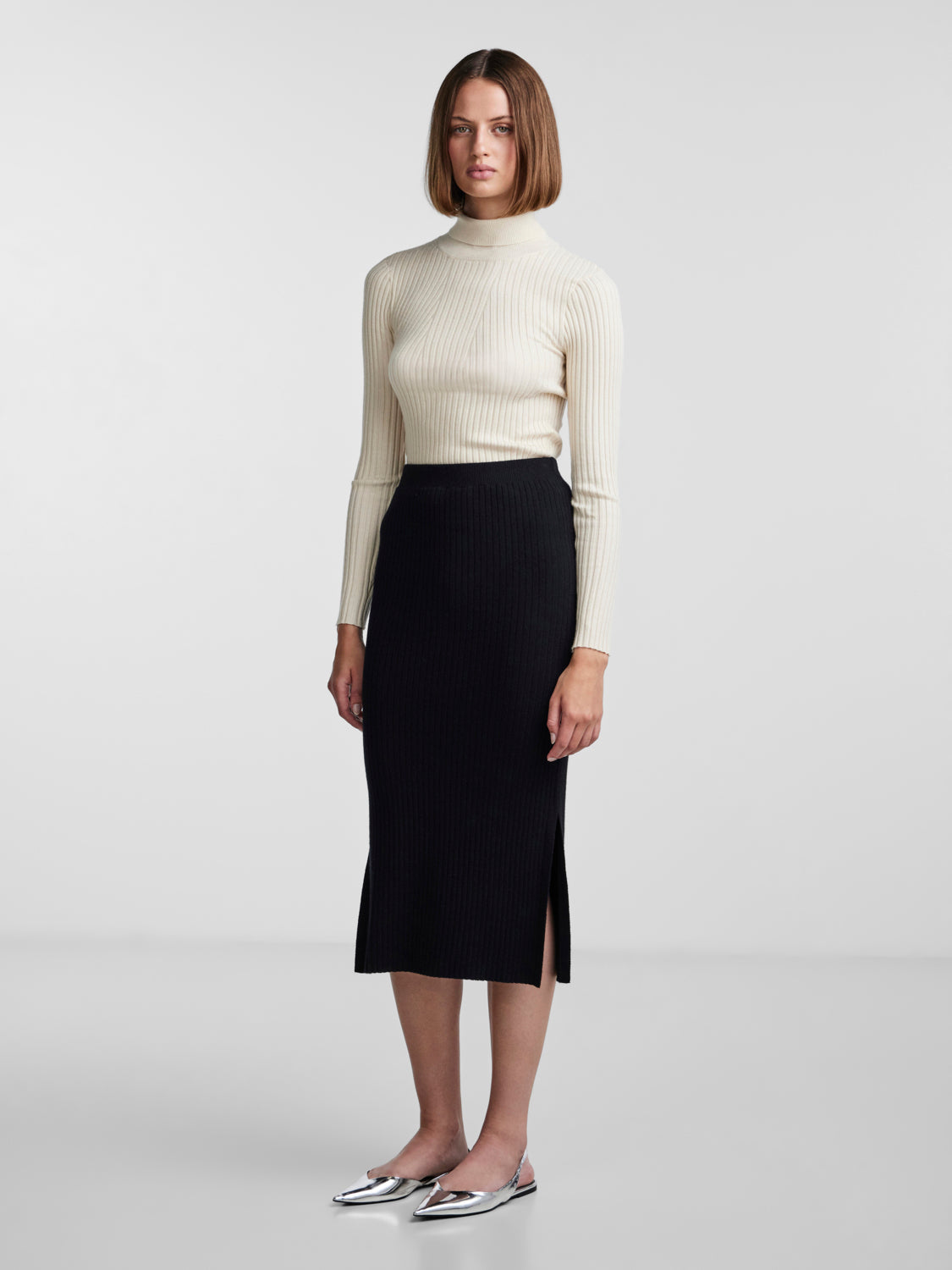 PCCRISTA Skirt - Black